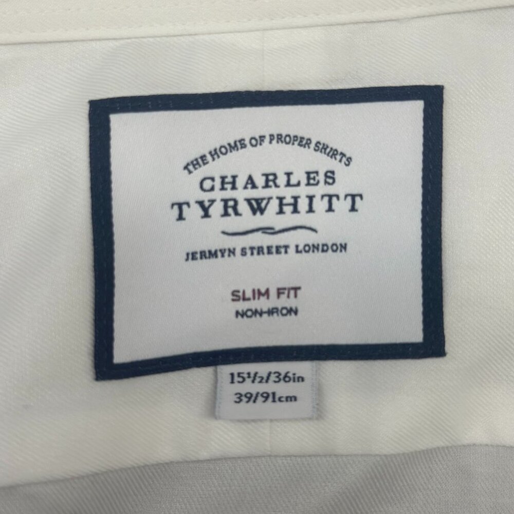 White Charles Tywitt Dress shirt-